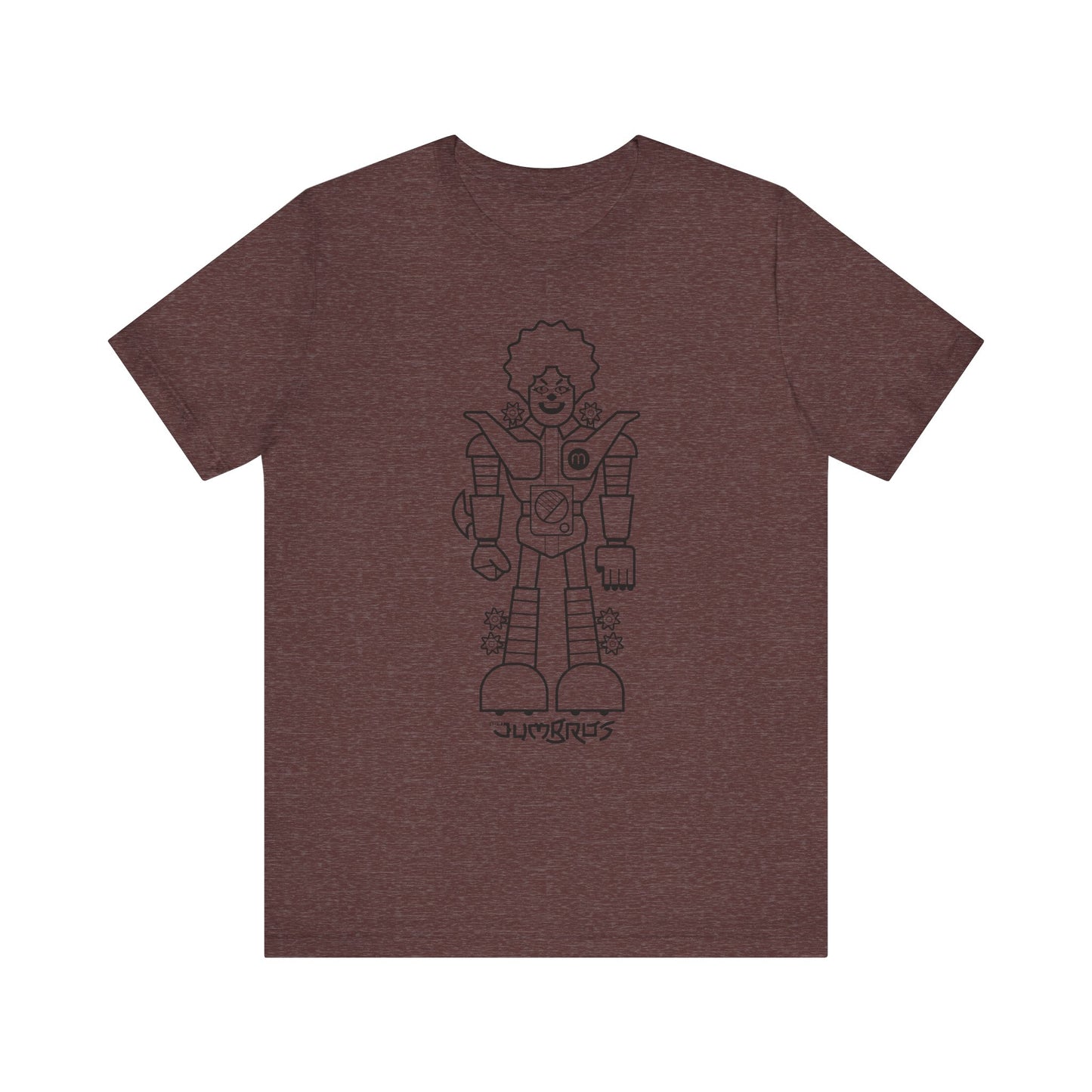 Funny Clown Robot Warrior Unisex Tee