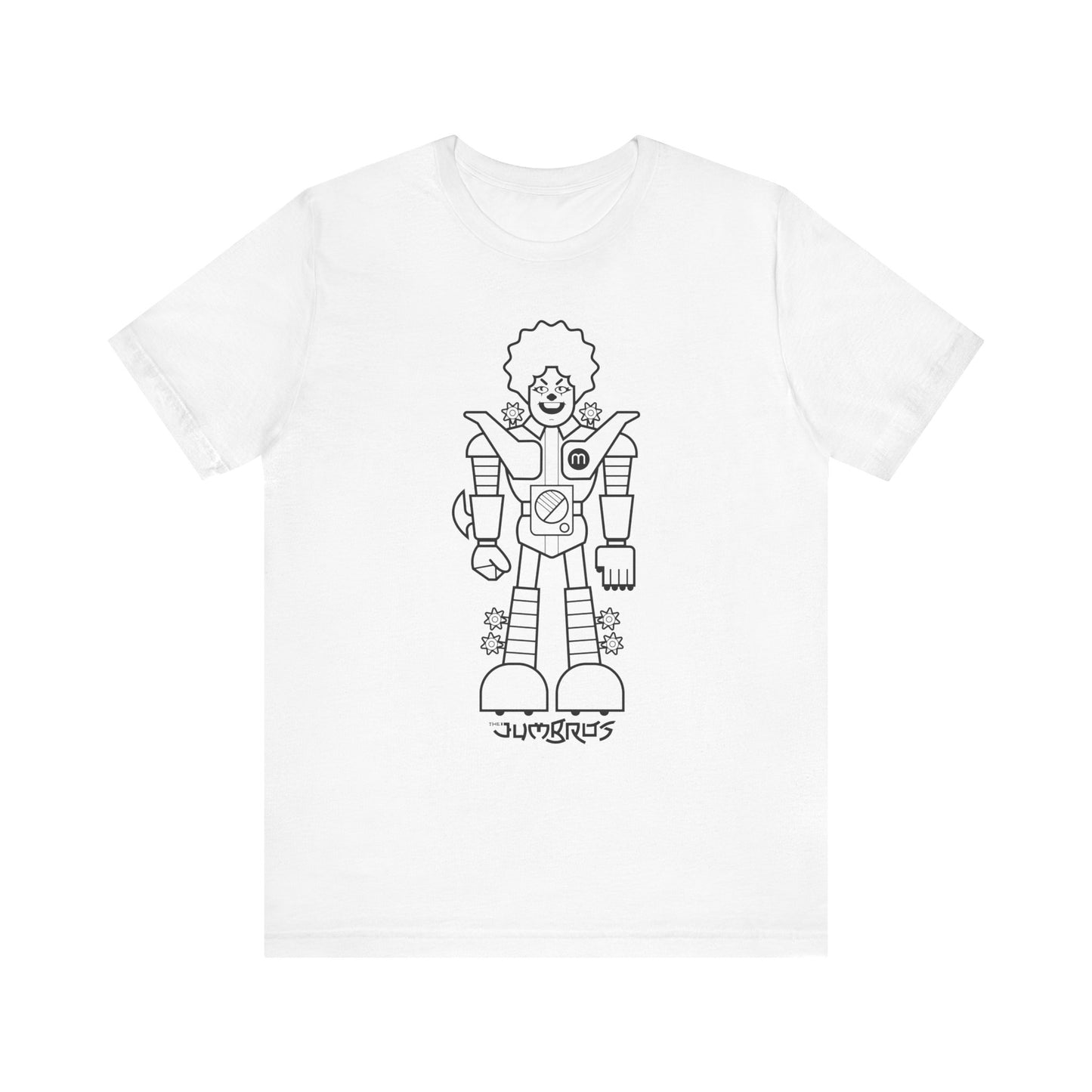 Funny Clown Robot Warrior Unisex Tee