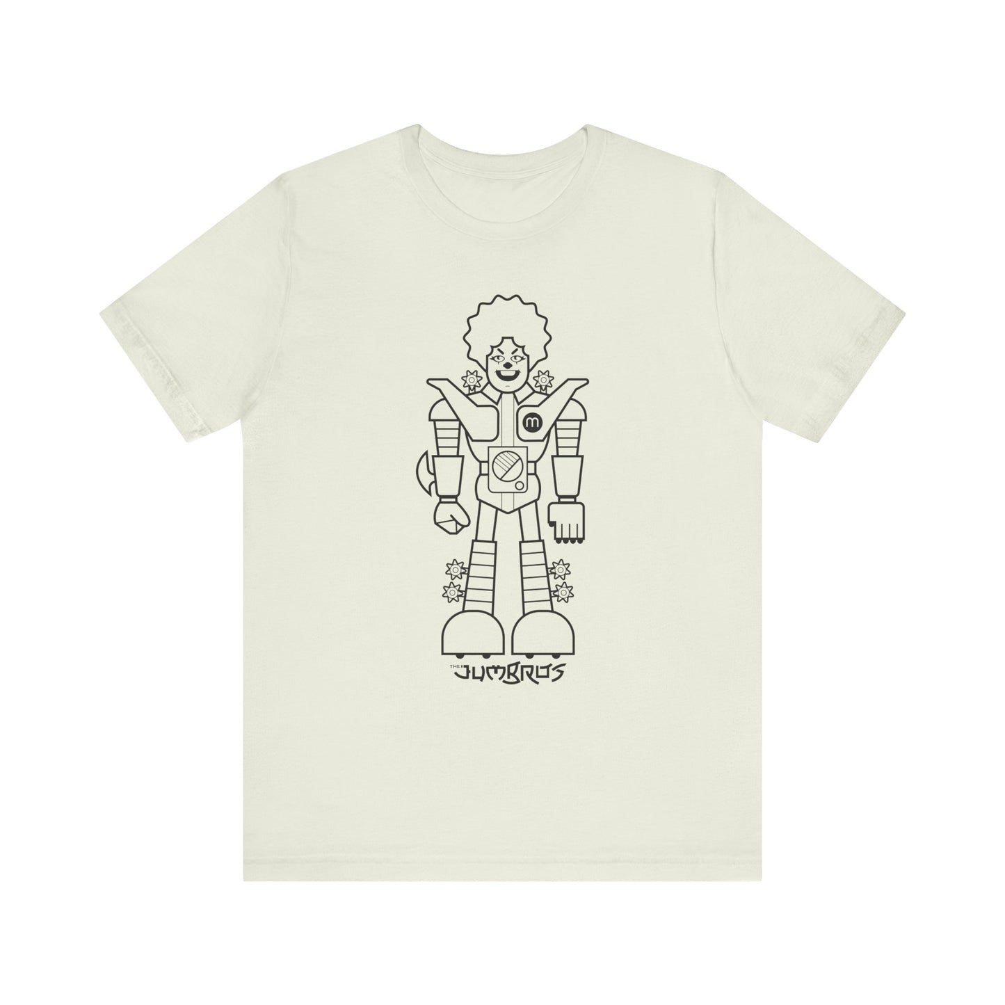 Funny Clown Robot Warrior Unisex Tee