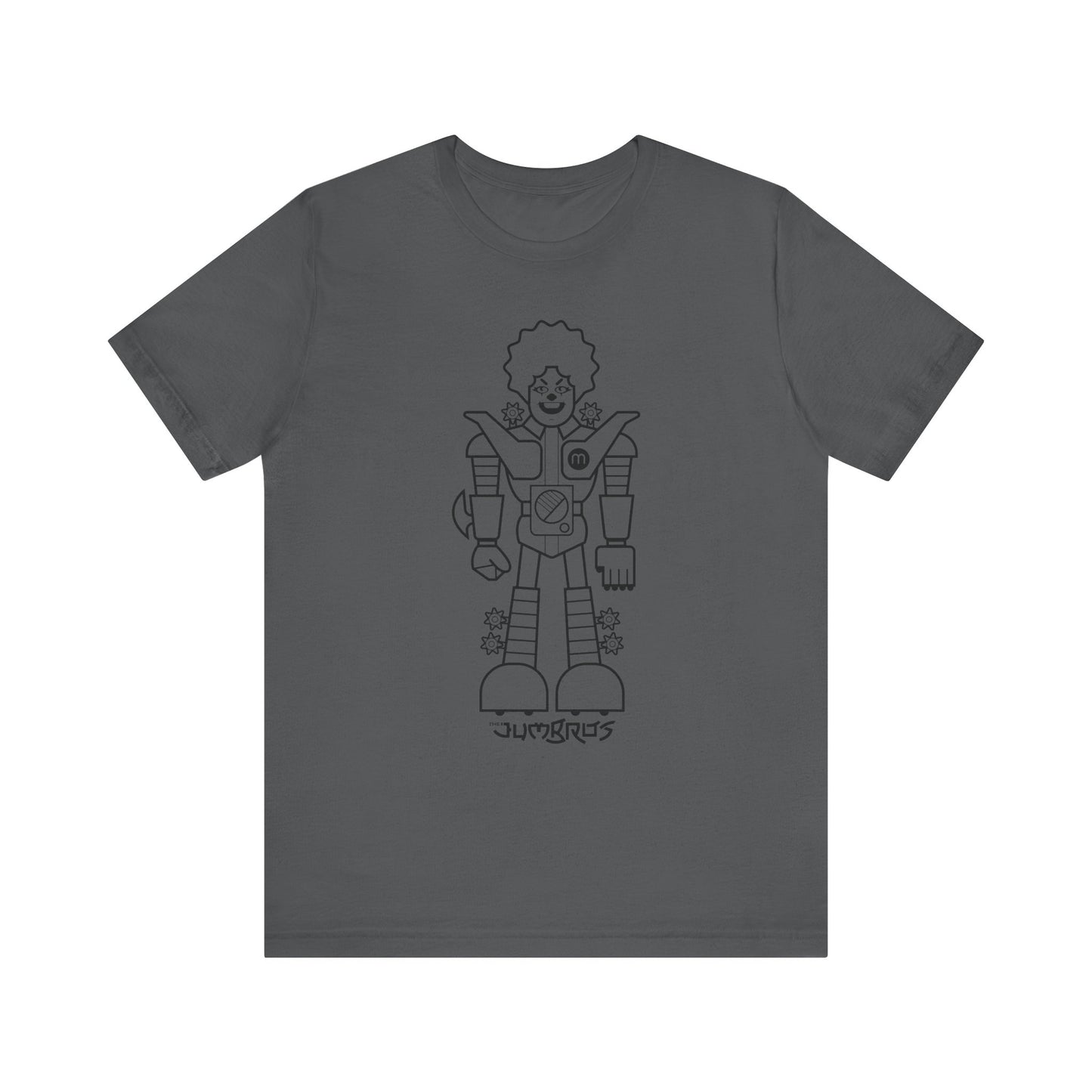 Funny Clown Robot Warrior Unisex Tee