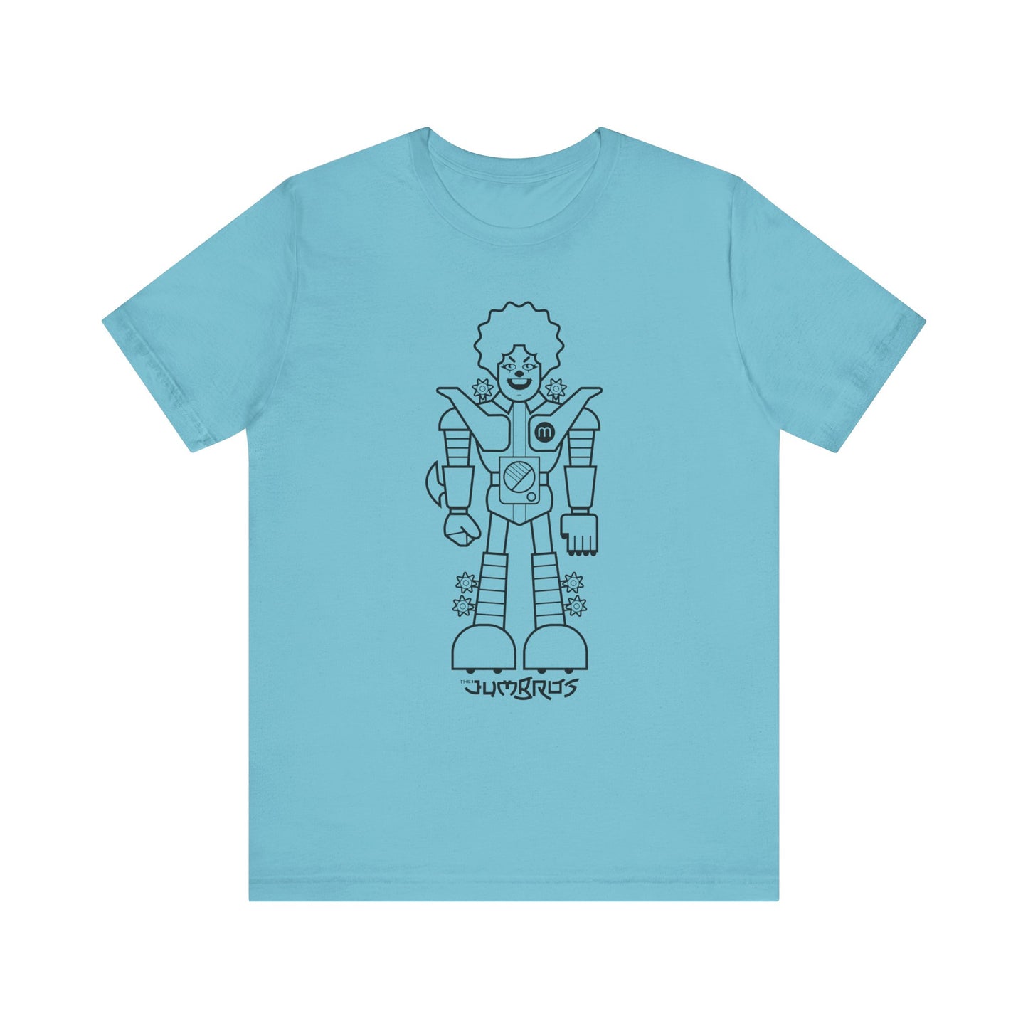 Funny Clown Robot Warrior Unisex Tee