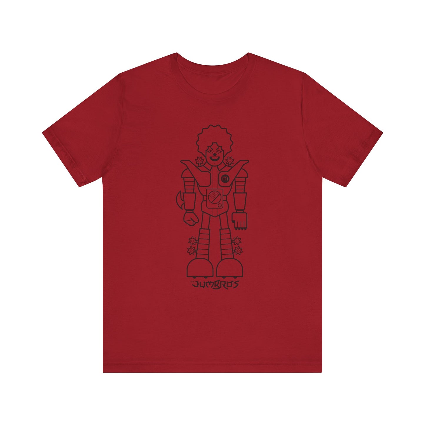 Funny Clown Robot Warrior Unisex Tee