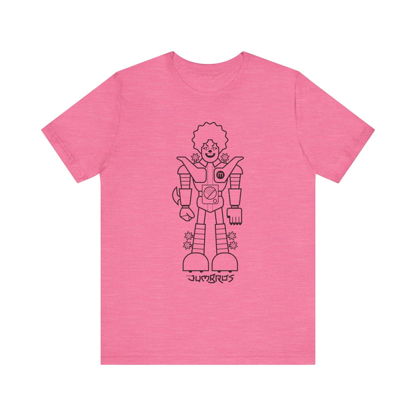 Funny Clown Robot Warrior Unisex Tee