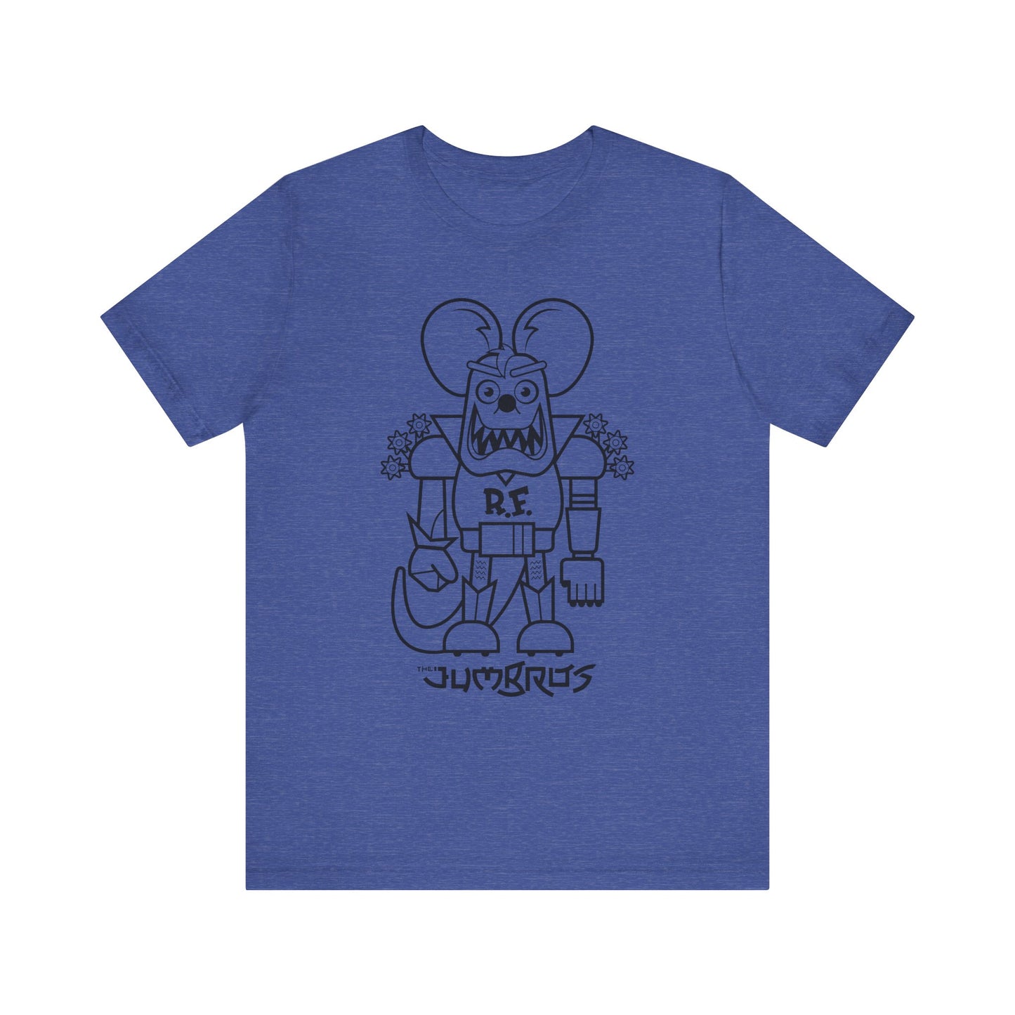 Funny Vintage Robot Giant Rat Tee