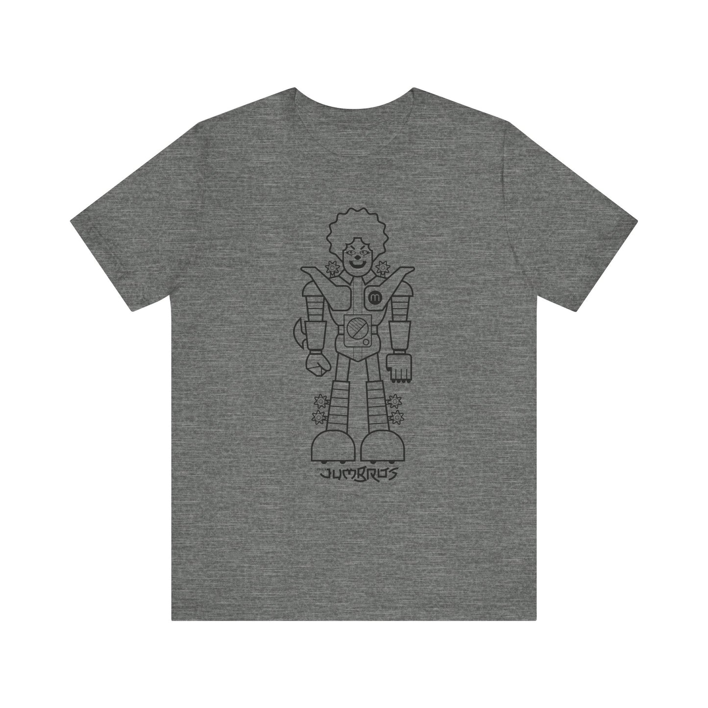 Funny Clown Robot Warrior Unisex Tee