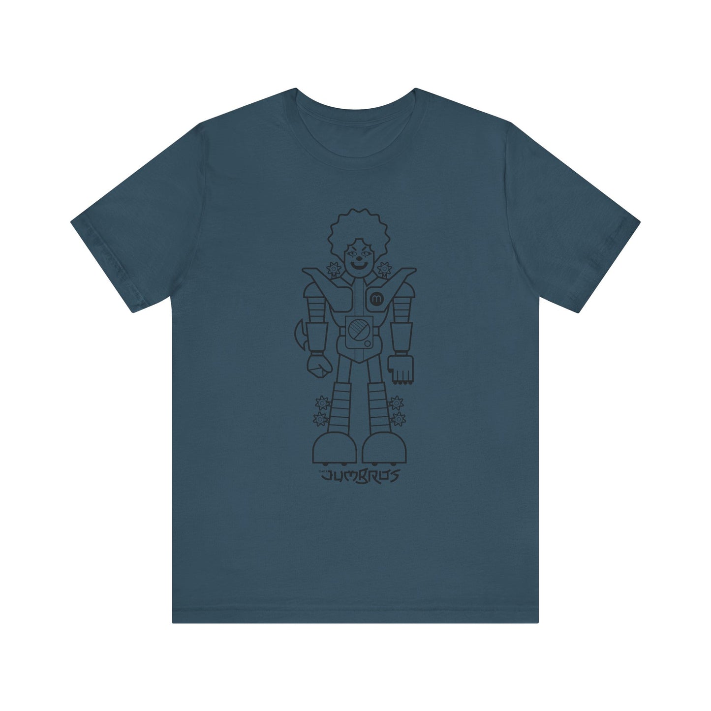 Funny Clown Robot Warrior Unisex Tee