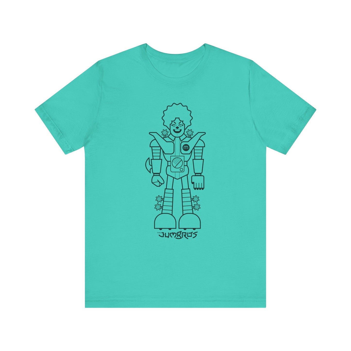 Funny Clown Robot Warrior Unisex Tee