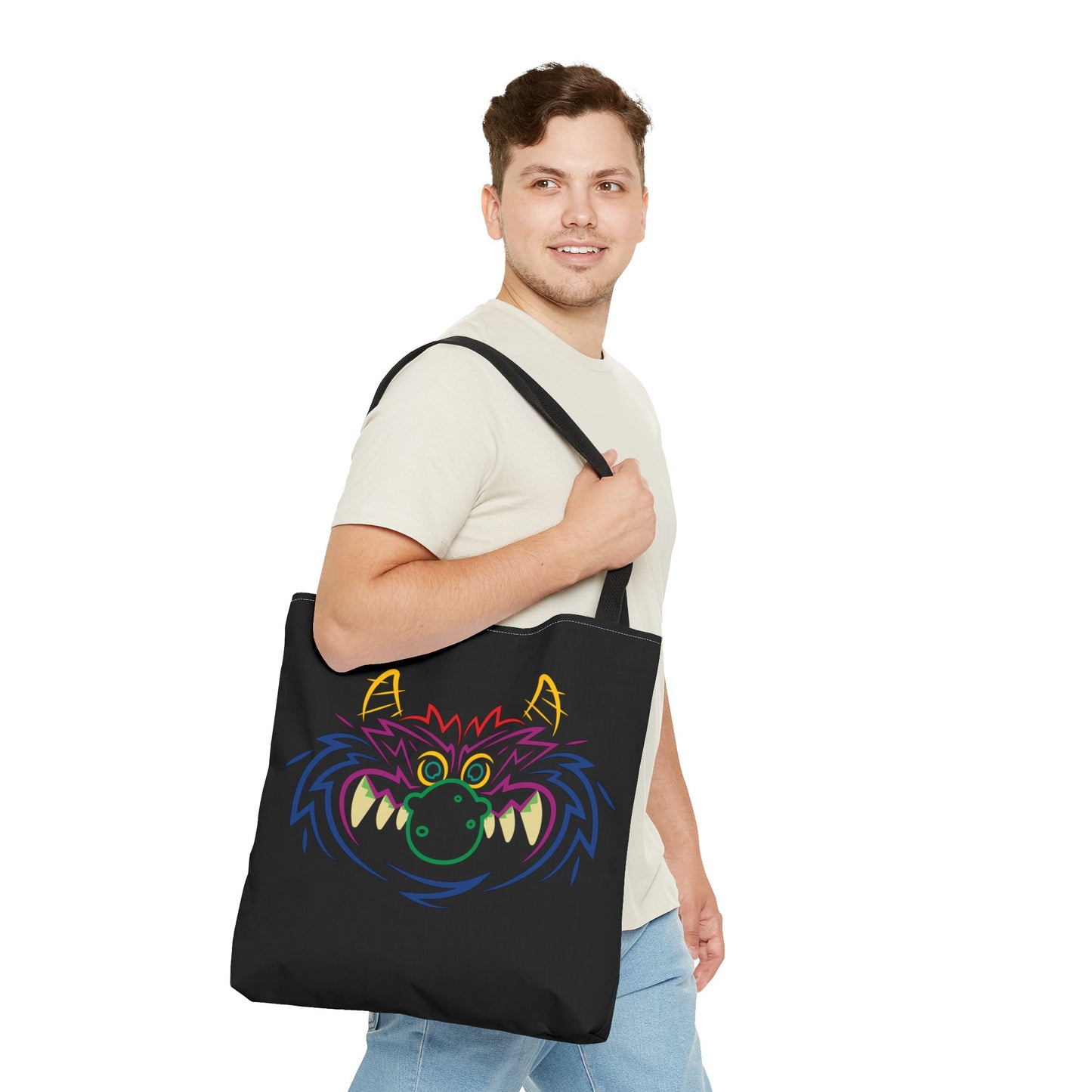 My Oh My Monster Double Sided Tote Bag (AOP)