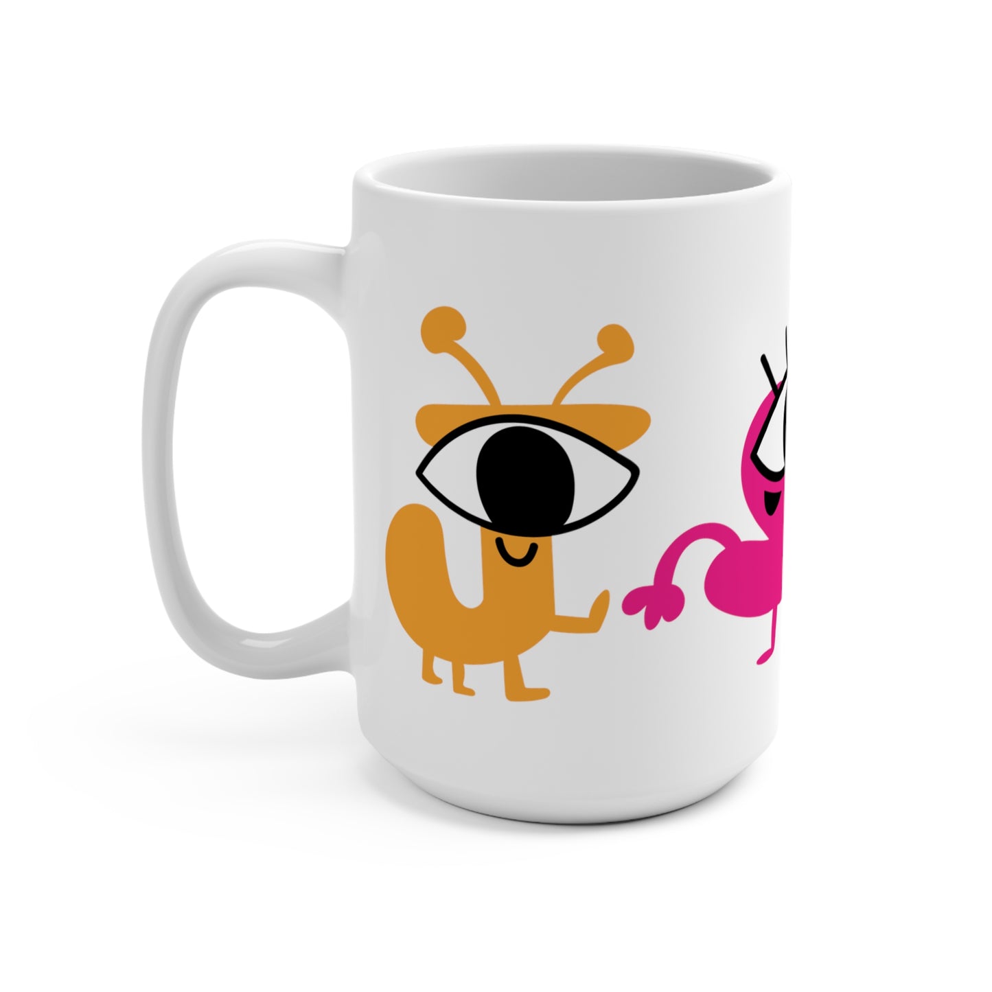 Cute Characters Mug 15oz