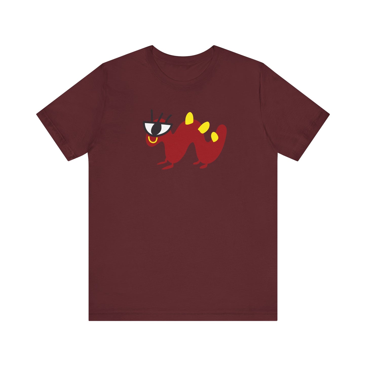 Wormy Herby Character Unisex Jersey Short Sleeve Tee