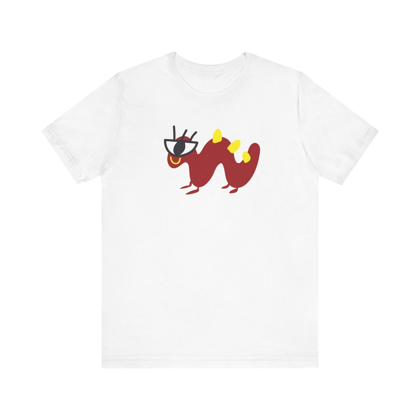 Wormy Herby Character Unisex Jersey Short Sleeve Tee