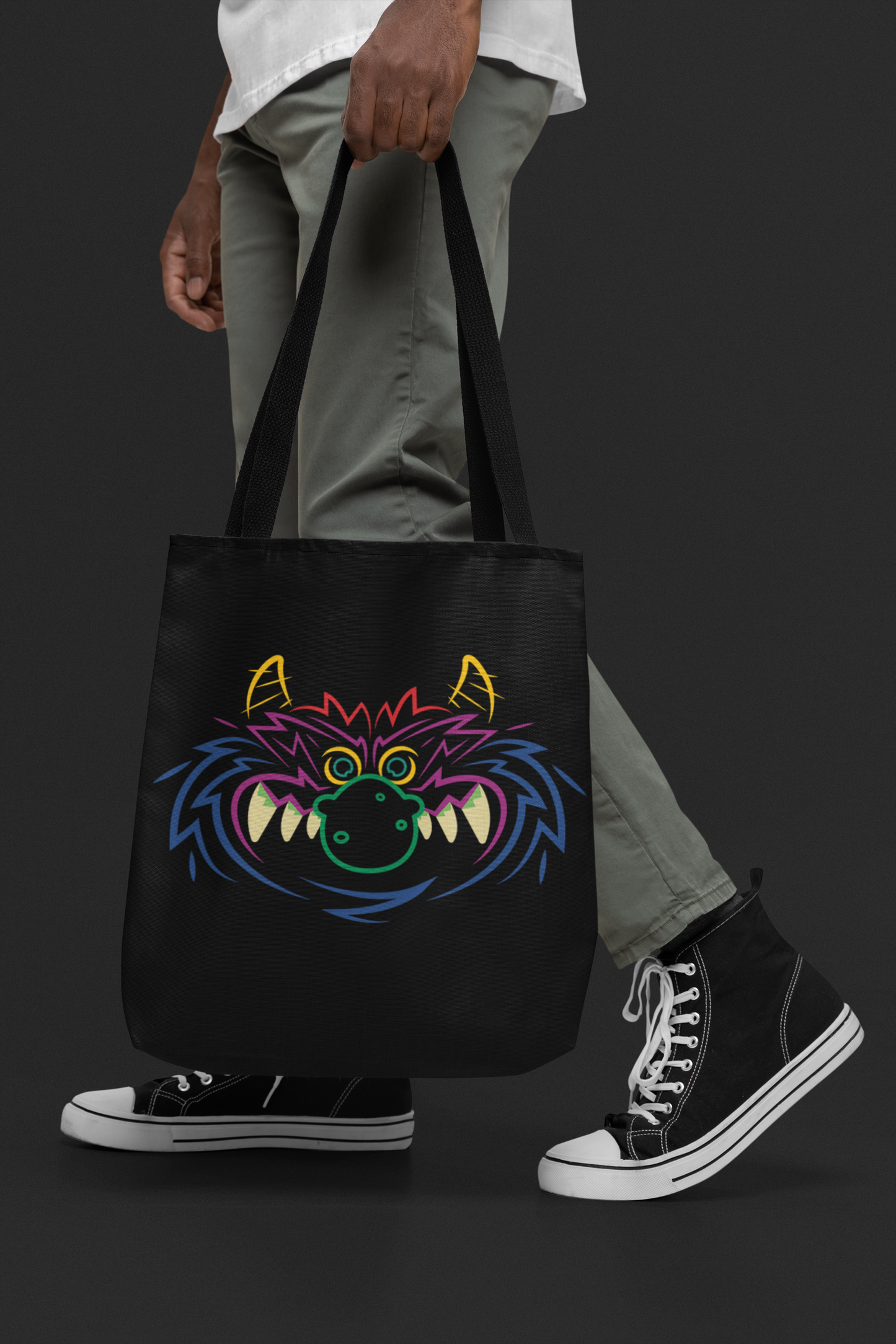 My Oh My Monster Double Sided Tote Bag (AOP)